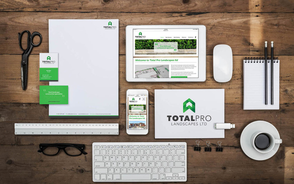 Branding: Total Pro Landscapes brand design